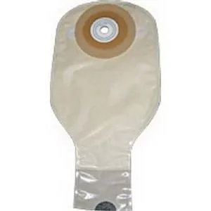 1-Piece Post-Op Adult Drainable Pouch Precut Deep Convex 1/2" Round