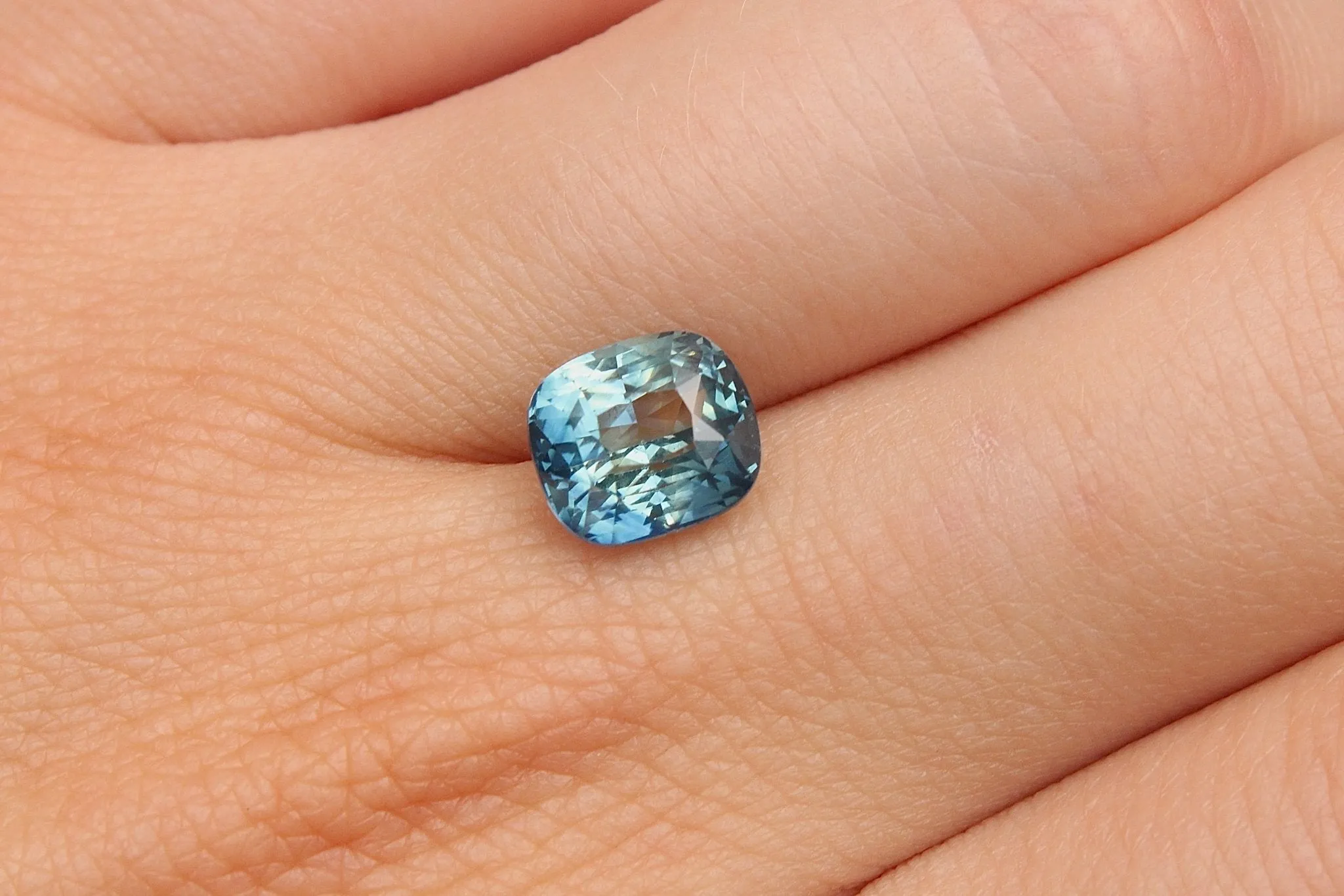 3.61ct Cushion Cut Sapphire