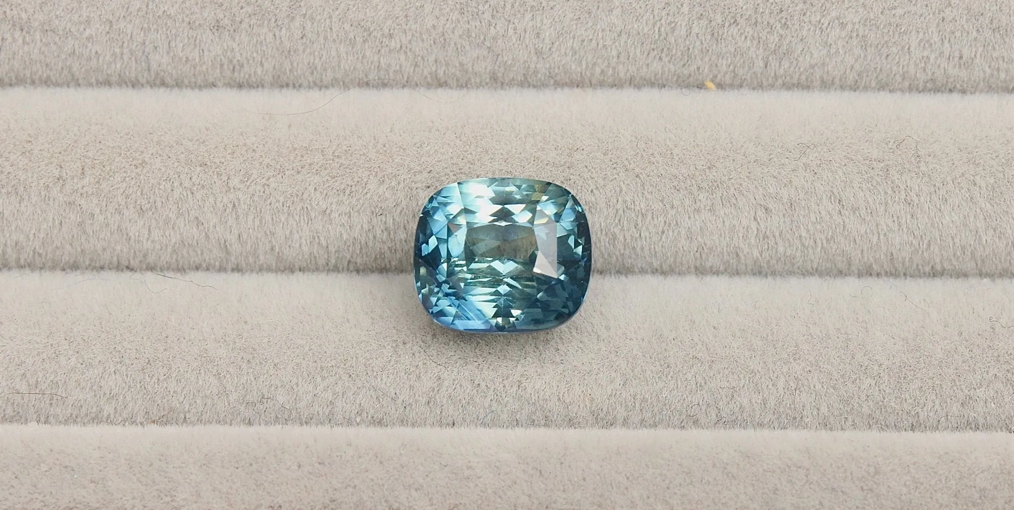 3.61ct Cushion Cut Sapphire