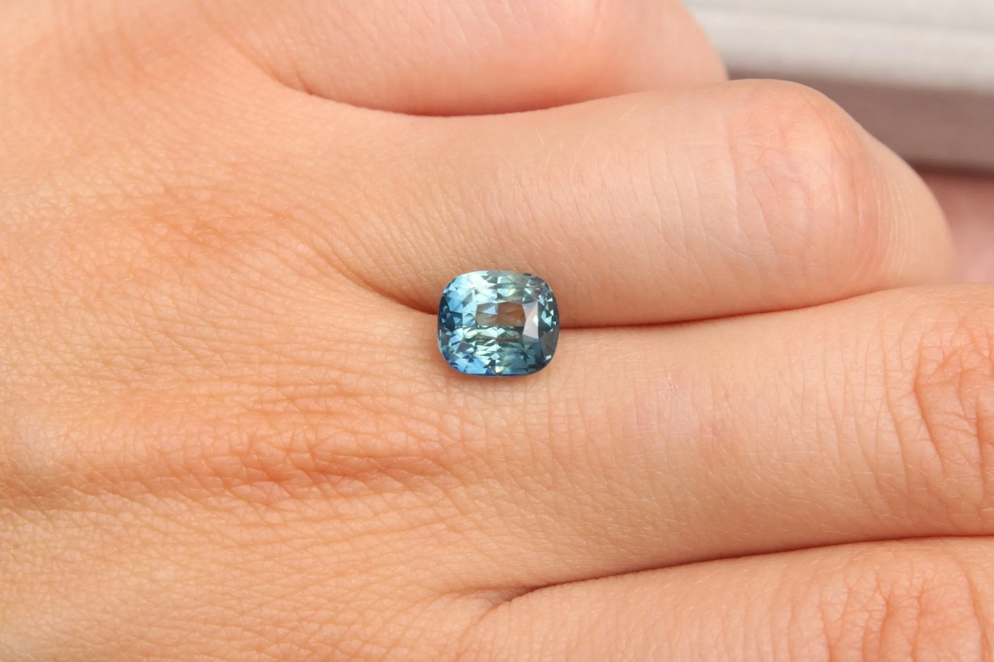 3.61ct Cushion Cut Sapphire
