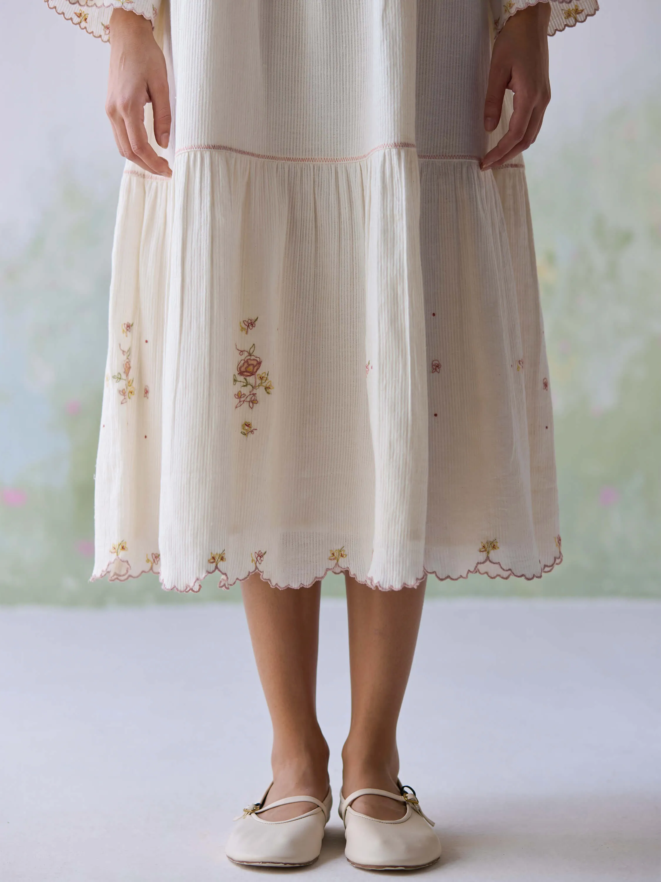 Adagio Tier Midi Dress