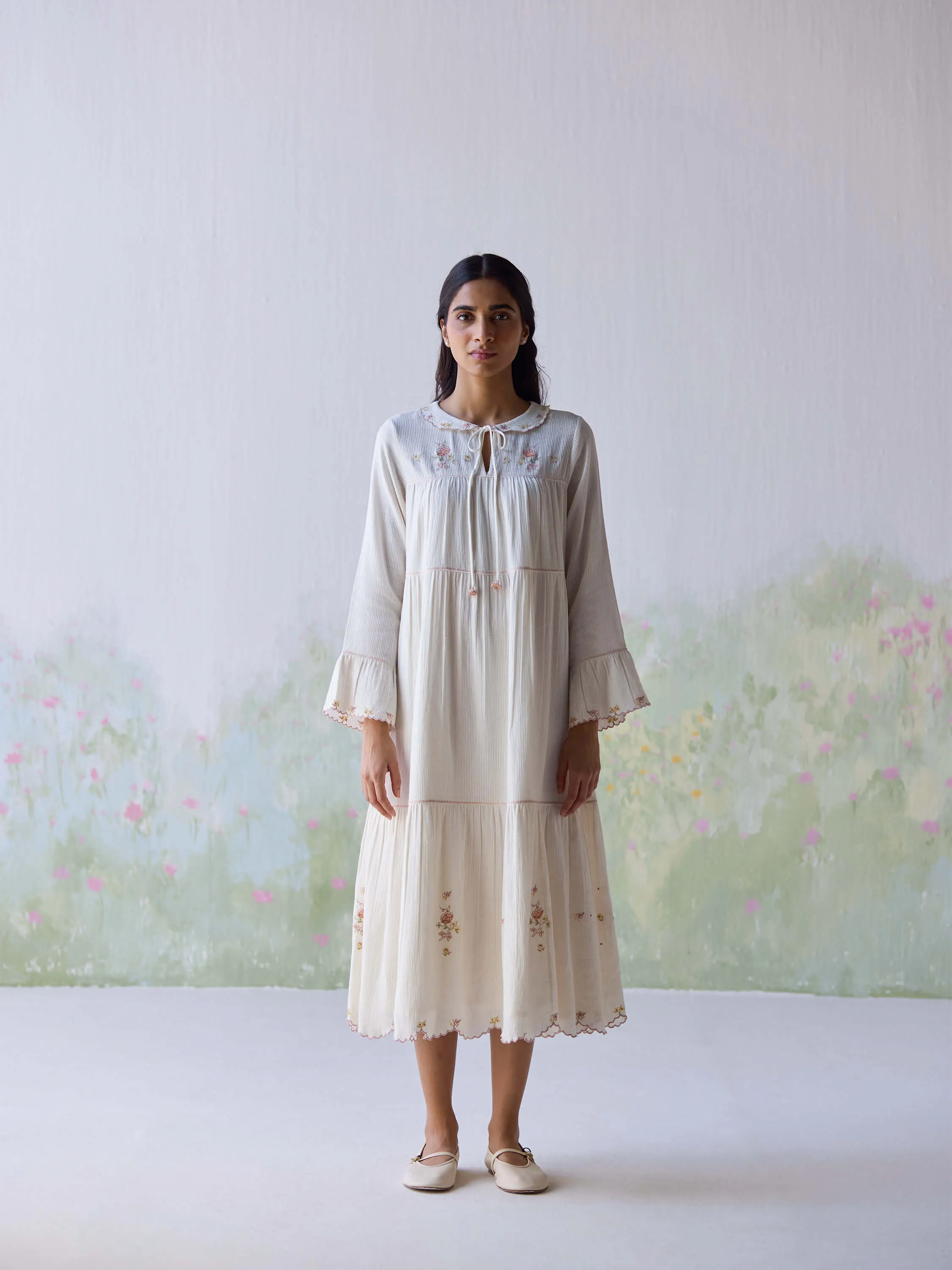 Adagio Tier Midi Dress