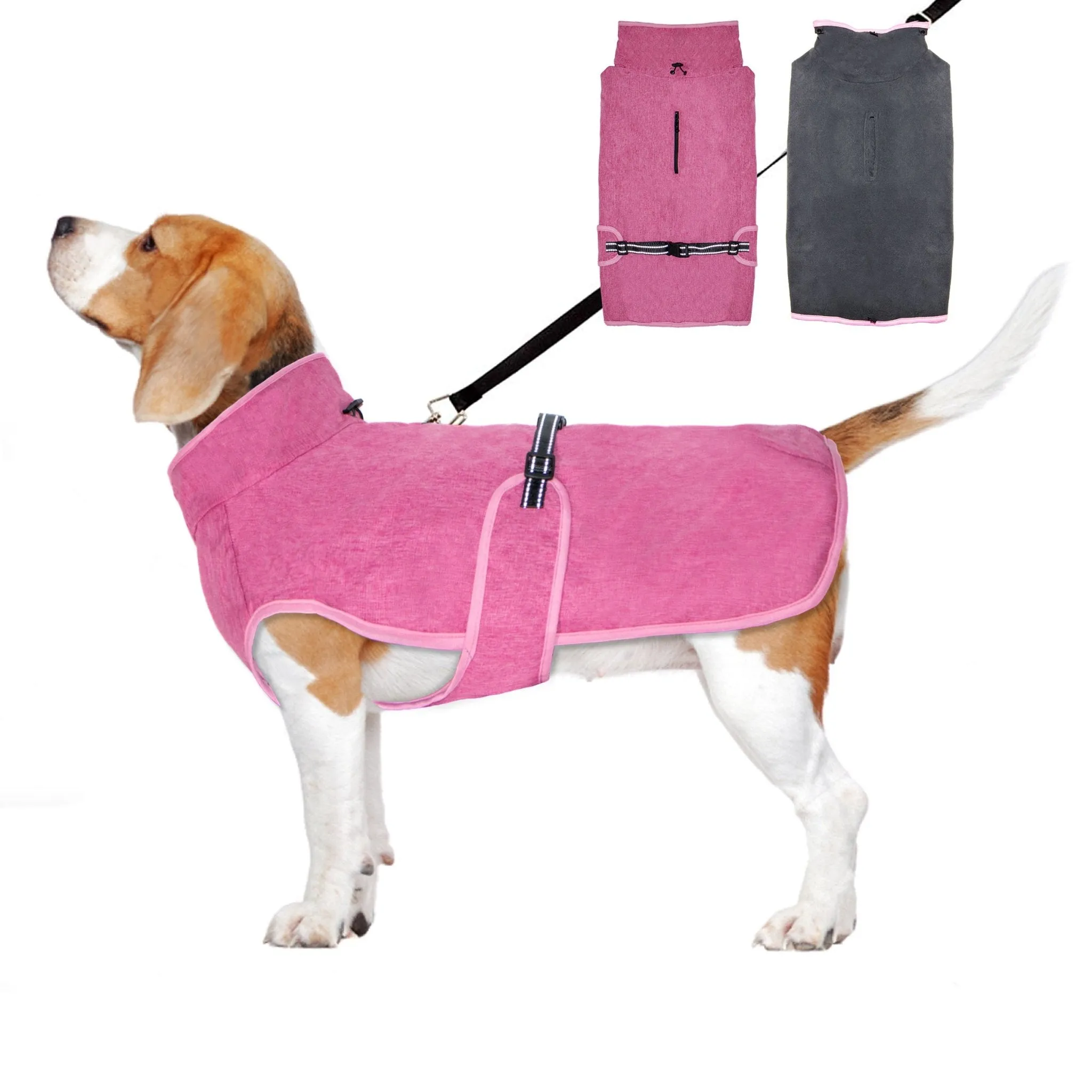 AnniePaw 3-in-1 Detachable Ski Suit Windproof Thick Winter Jacket