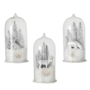 Assorted Wildlife In Dome Ornament, INDIVIDUALLY SOLD