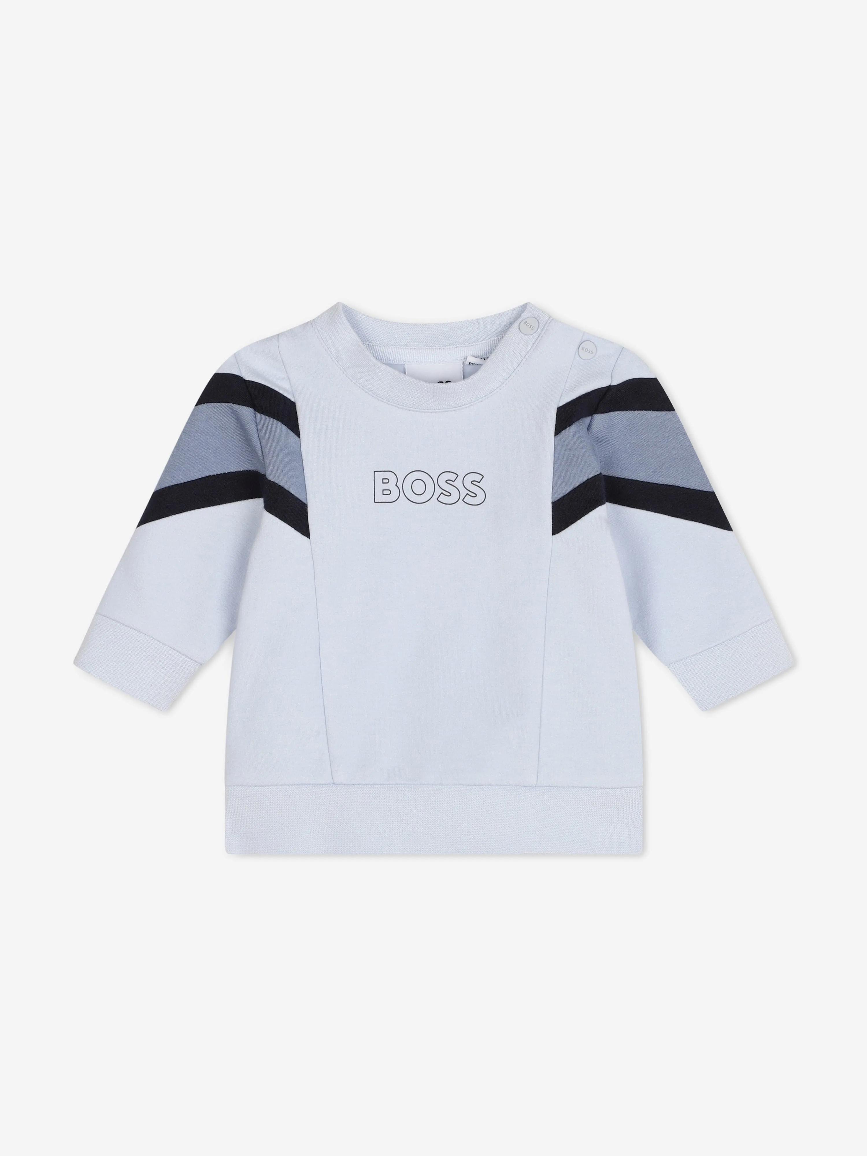 BOSS Baby Boys Logo Tracksuit in Bue