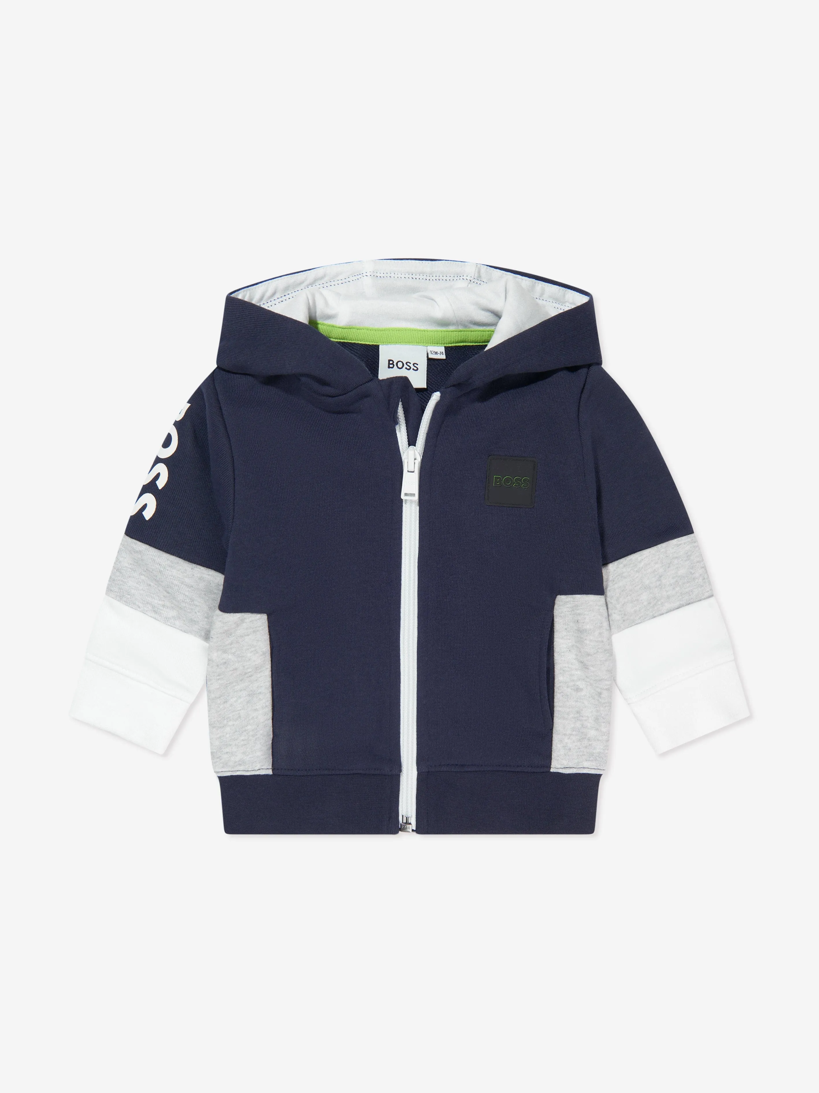 BOSS Baby Boys Logo Tracksuit In Navy