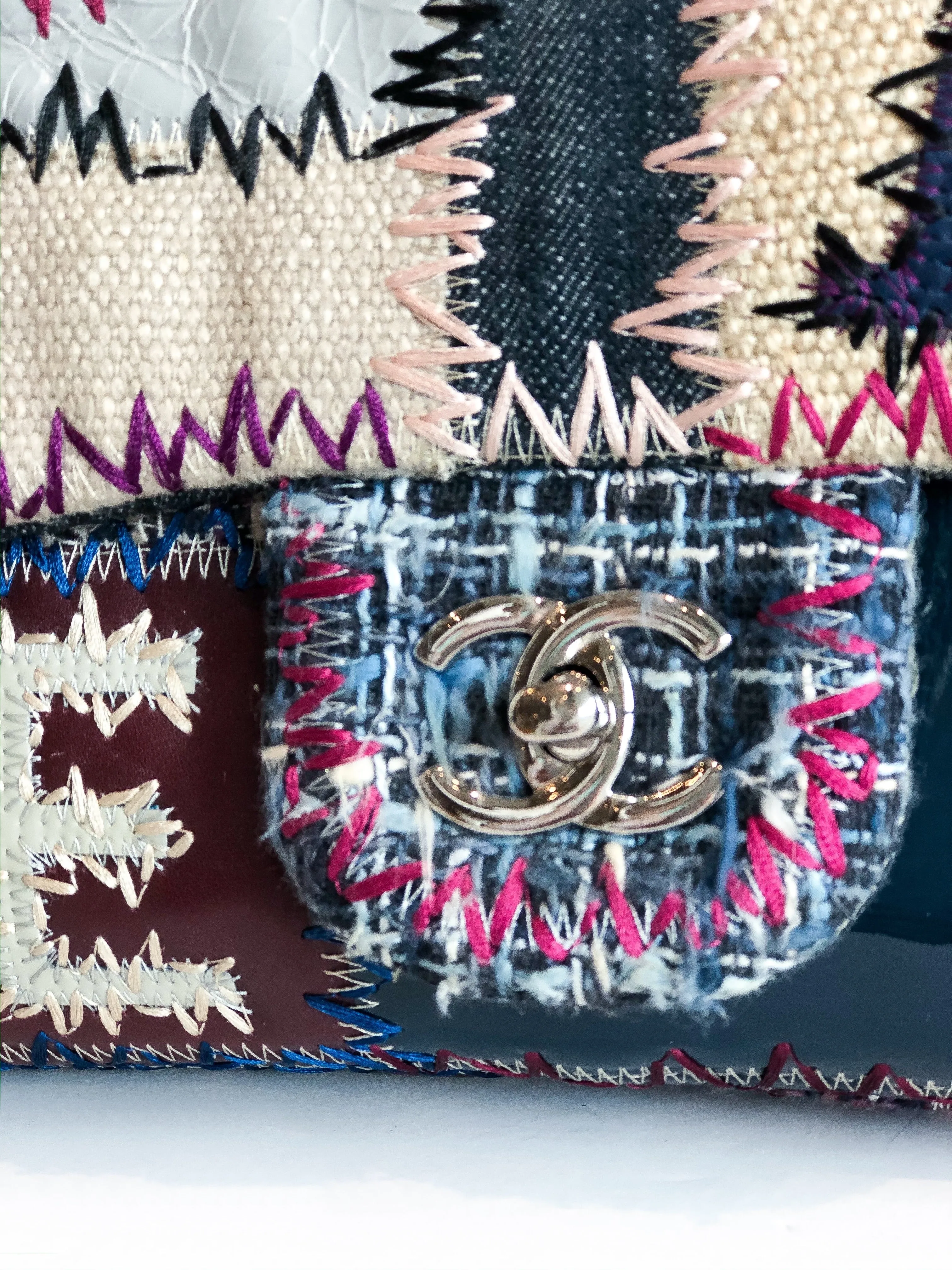 Chanel Patchwork Classic Medium Single Flap Bag