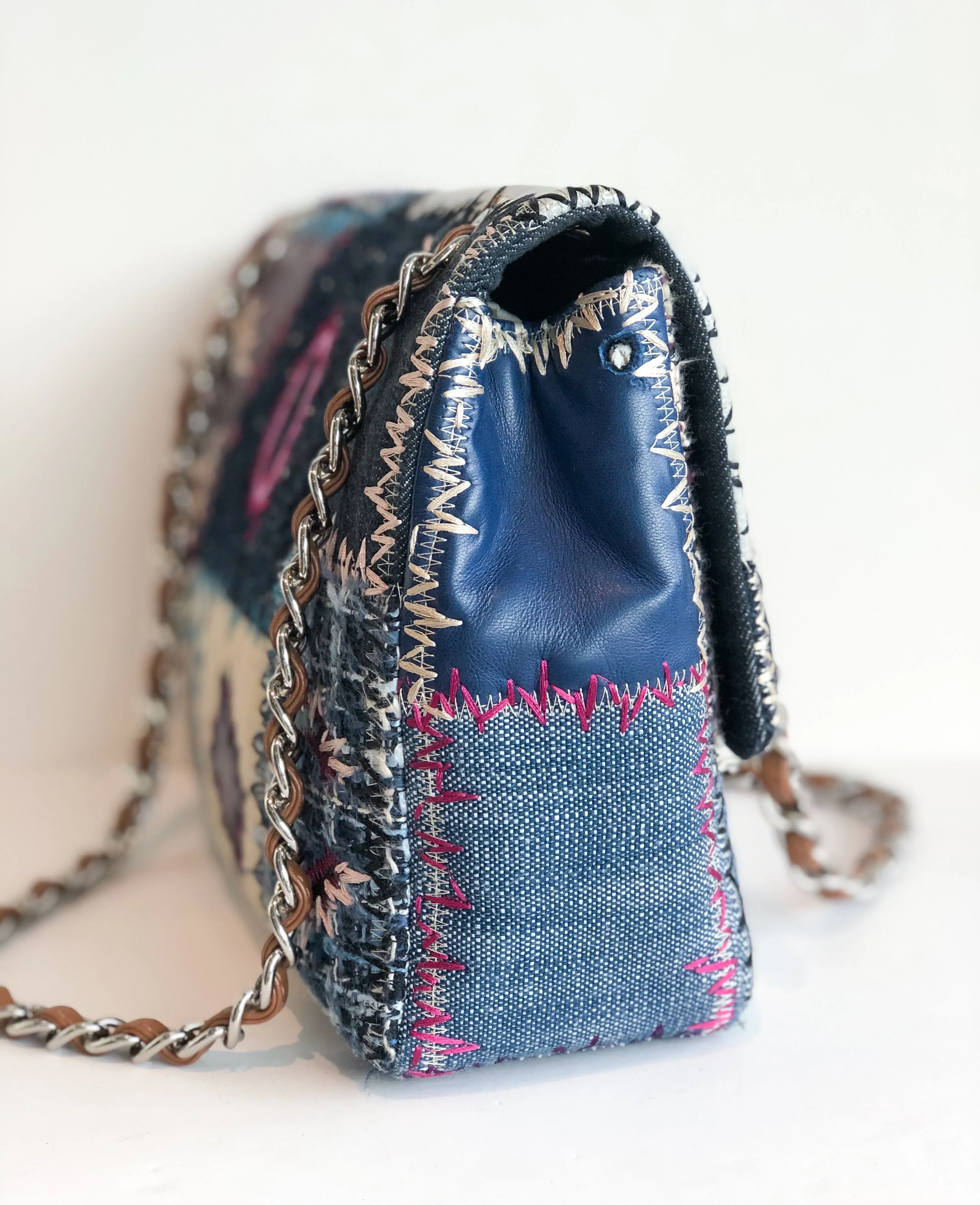 Chanel Patchwork Classic Medium Single Flap Bag