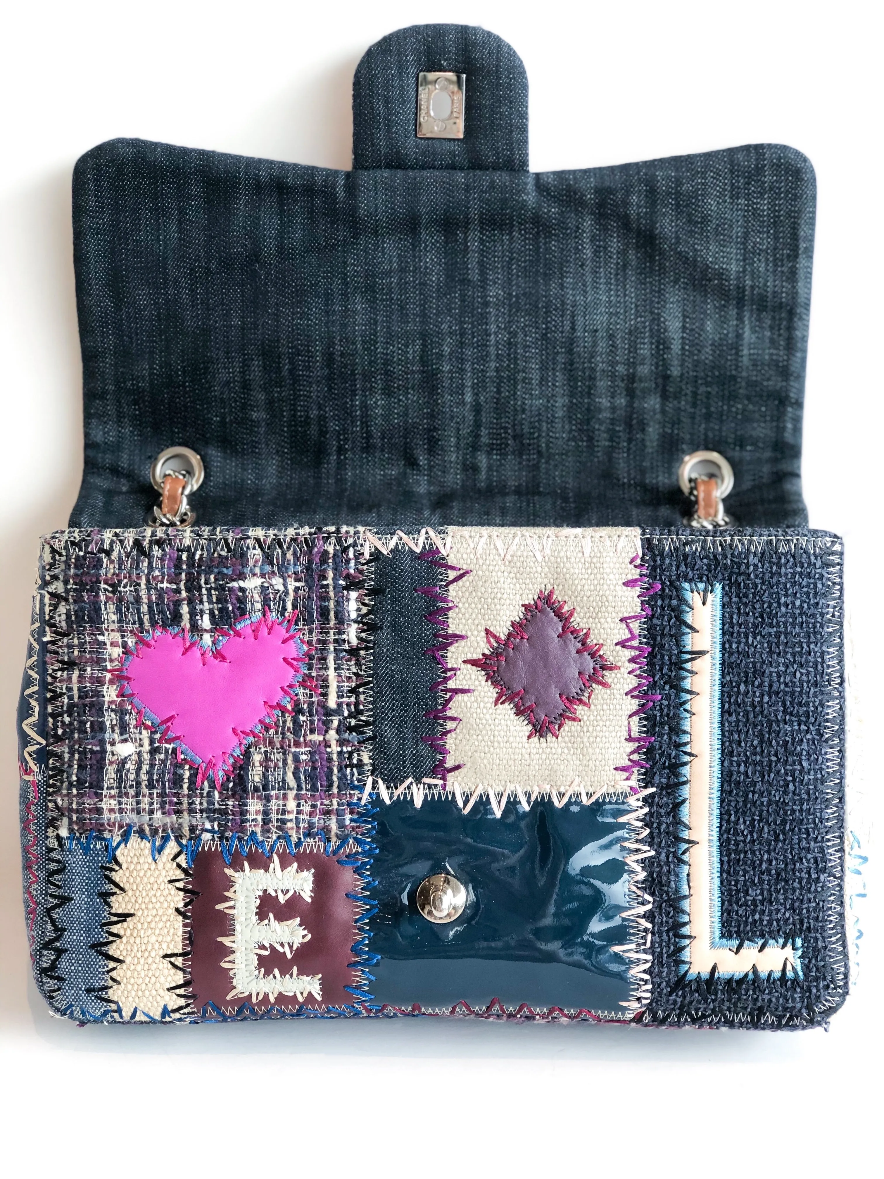 Chanel Patchwork Classic Medium Single Flap Bag