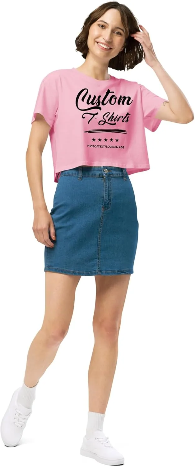 Custom Shirts for Men Womens Kids, Personalized Clothing Gifts, Design Your Own