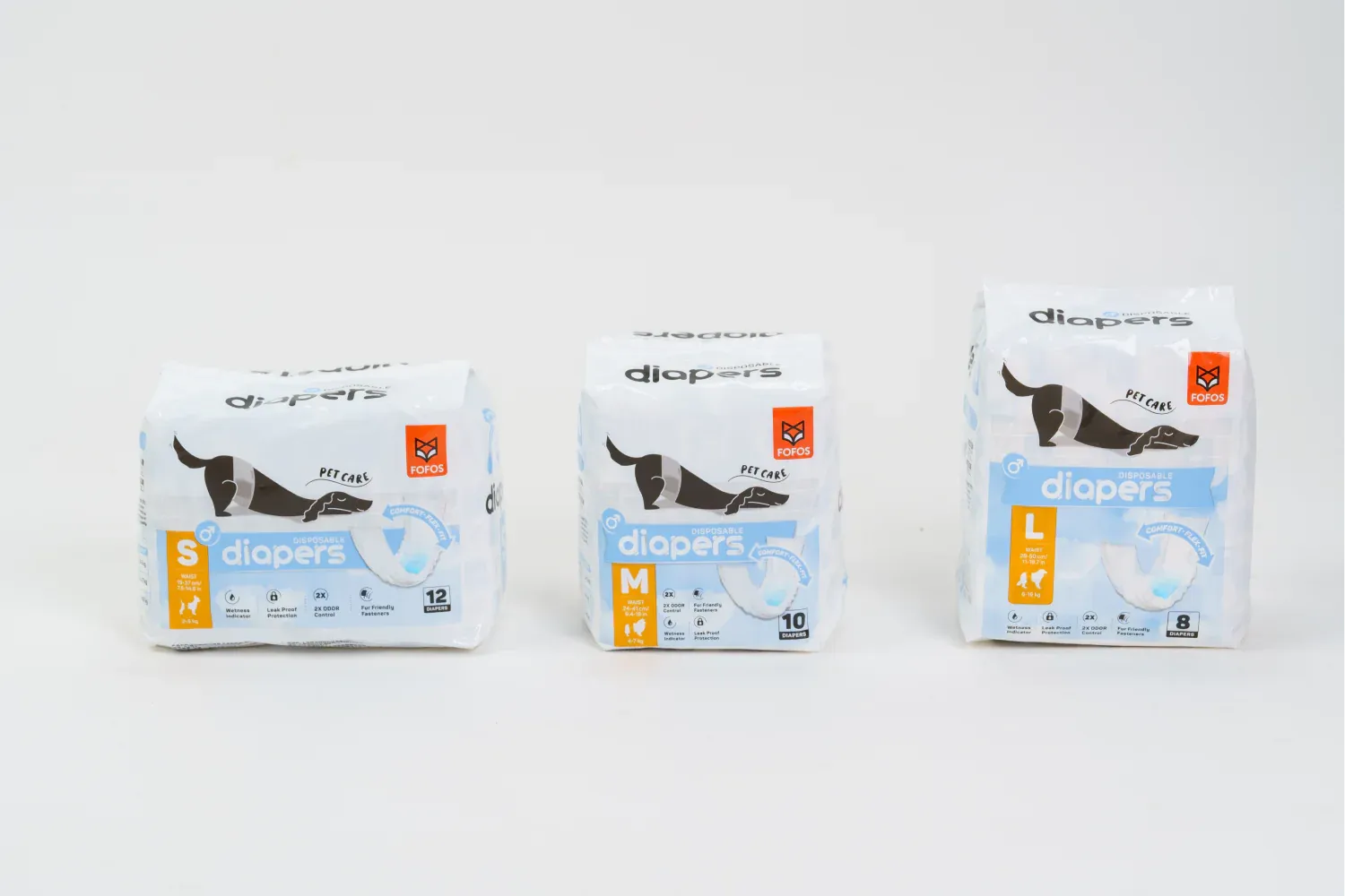 FOFOS Diaper Male Dog