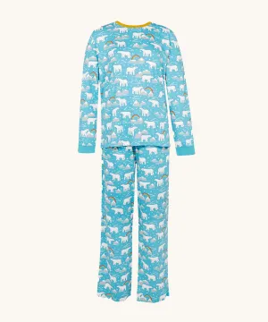 Frugi Adult Penzance Pyjamas - Winter Tails
