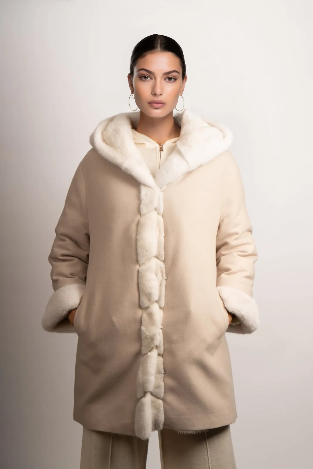 Harmony Dual Shade Mink Coat