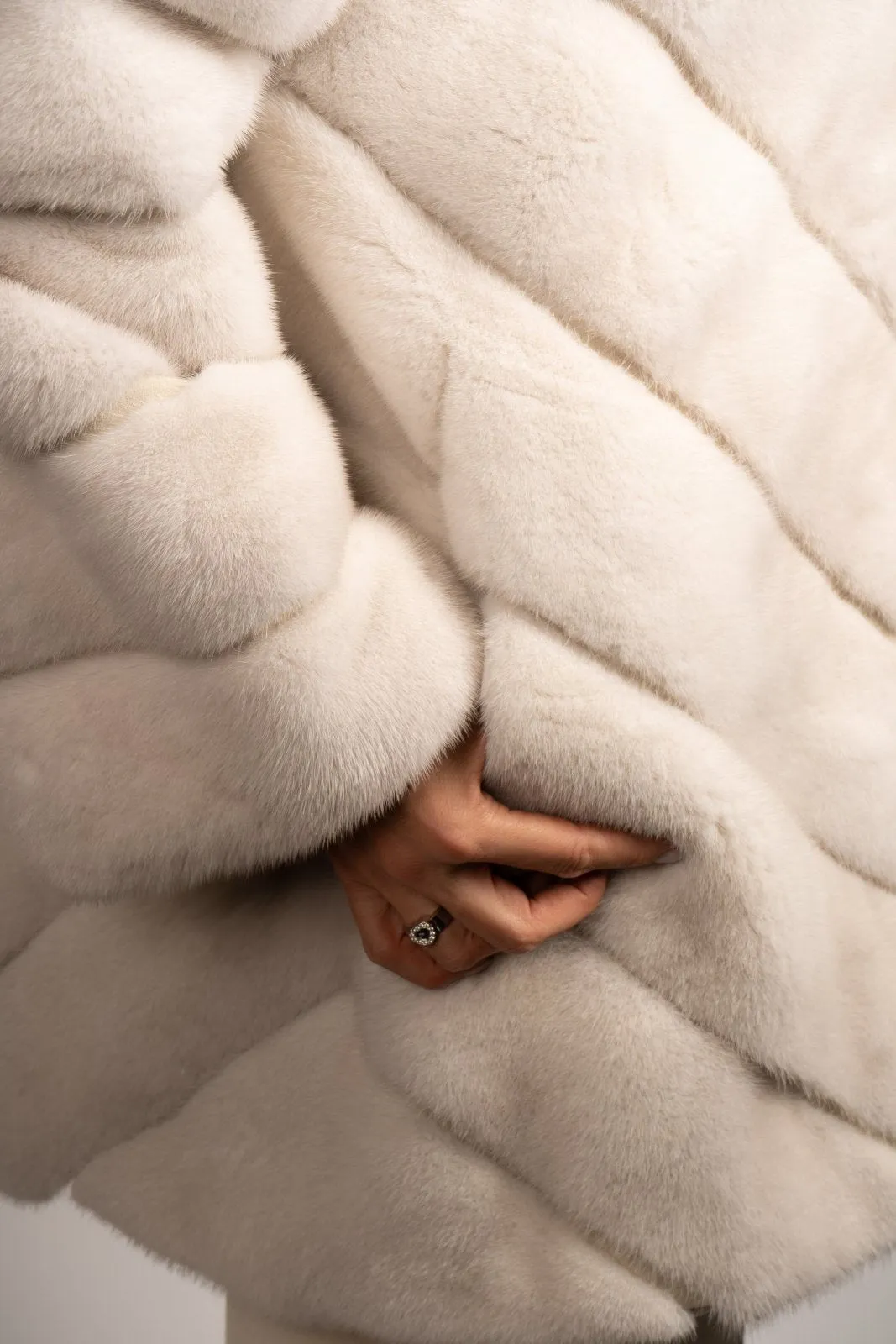 Harmony Dual Shade Mink Coat
