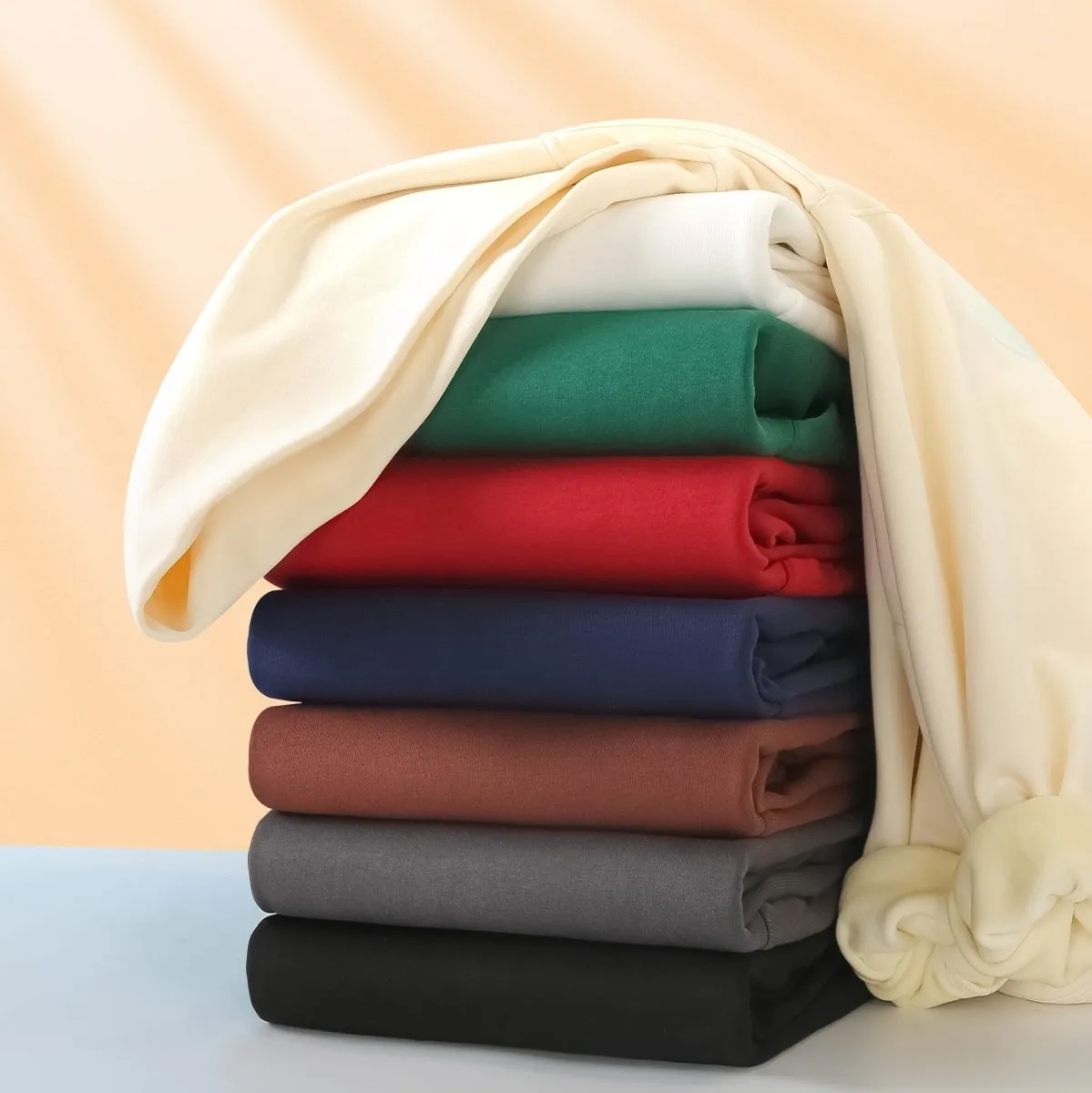 Heavy Weight Cotton Plus Velvet Hooded Sweater