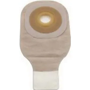 Hollister Premier One-Piece Drainable Pouch with Pre-Cut Convex Flextend Skin Barrier, One Sided ComfortWear Panel, Clamp Closure and Tape Border 1-1/4" Stoma Opening