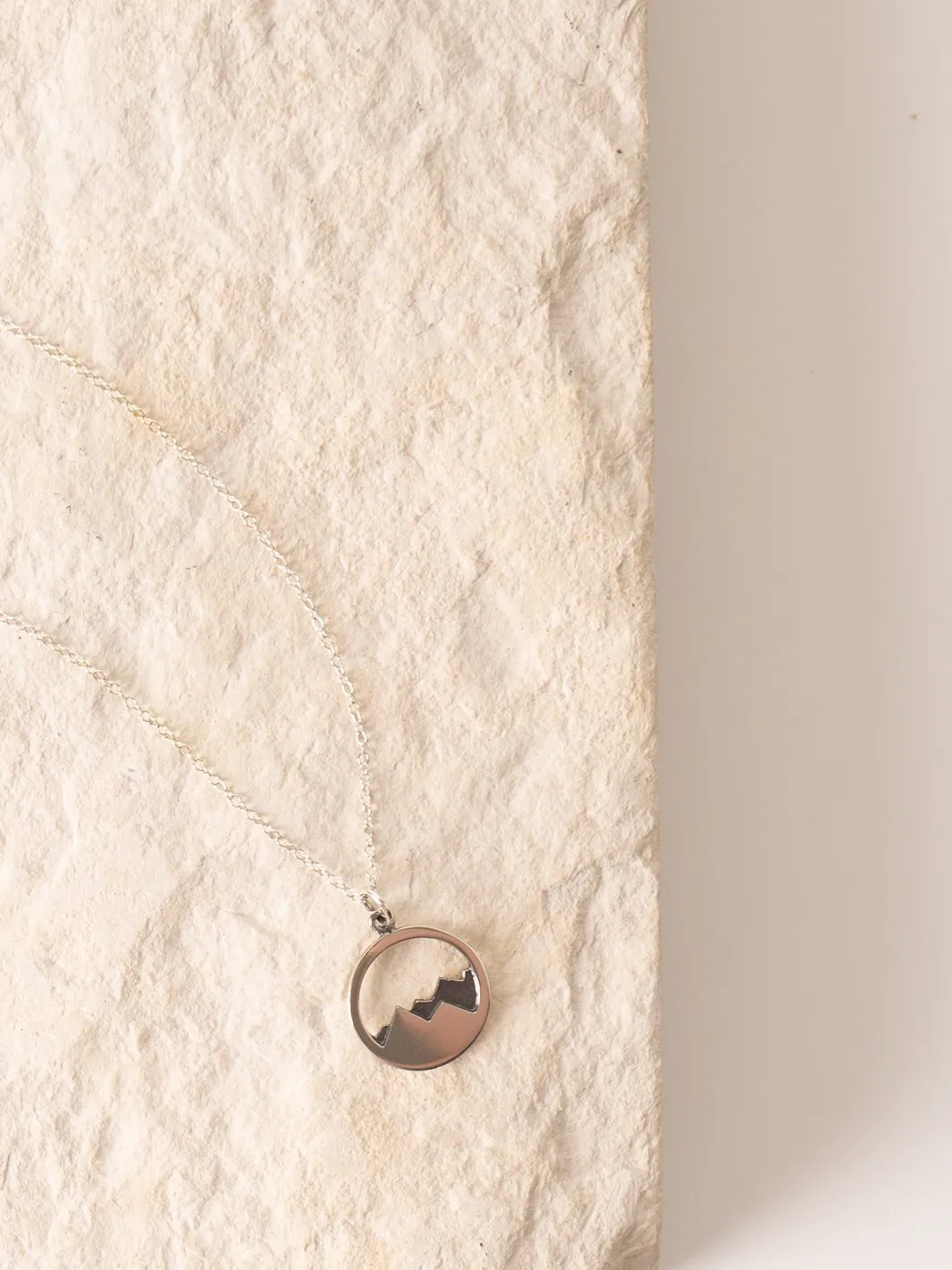 Inspirational Mountain Necklace