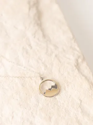 Inspirational Mountain Necklace
