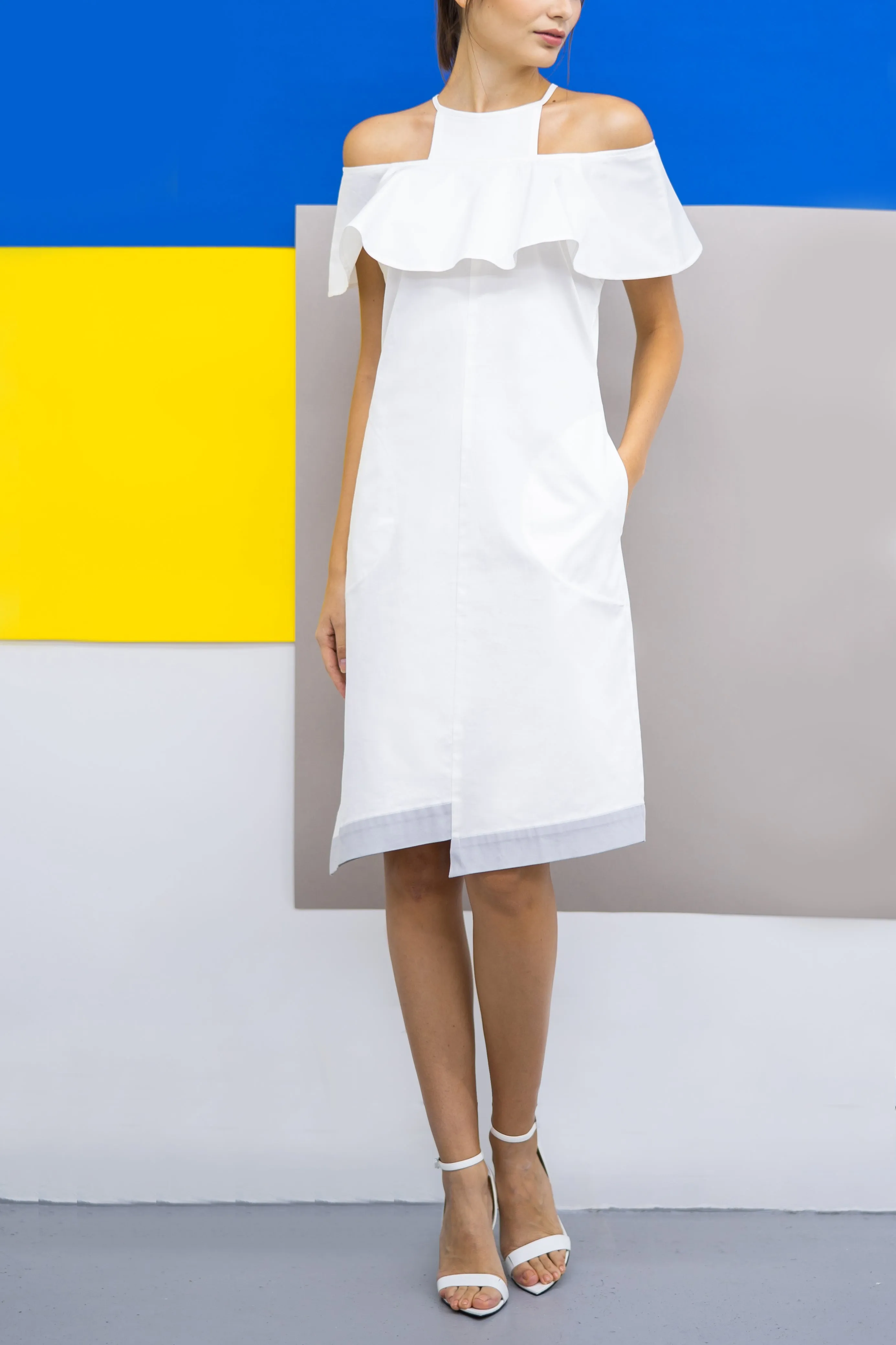 Josie off-Shoulder relax dress