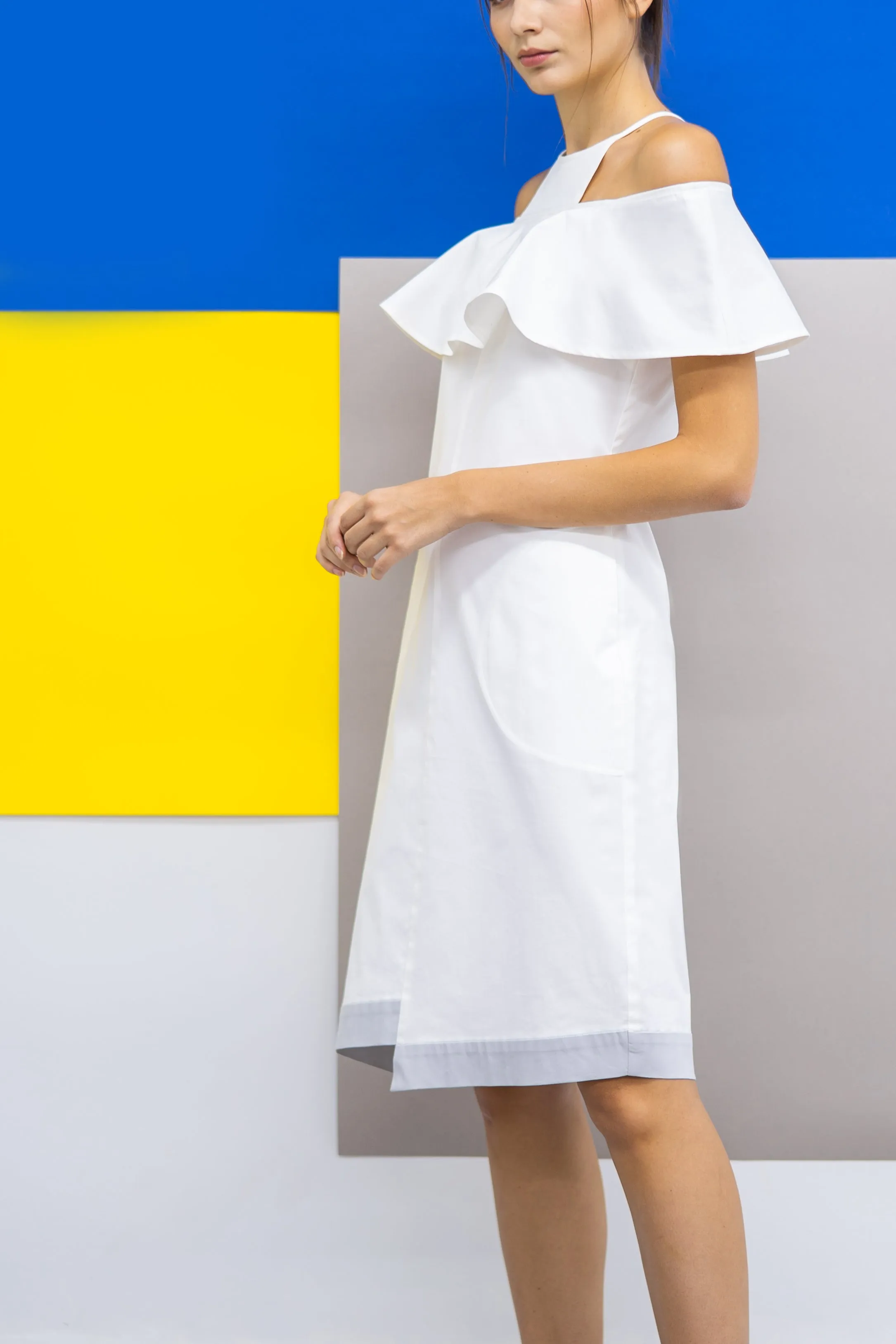 Josie off-Shoulder relax dress