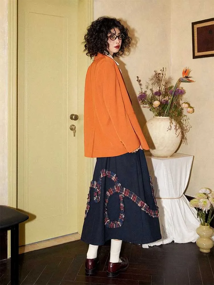 Loose simple suit【s0000009638】