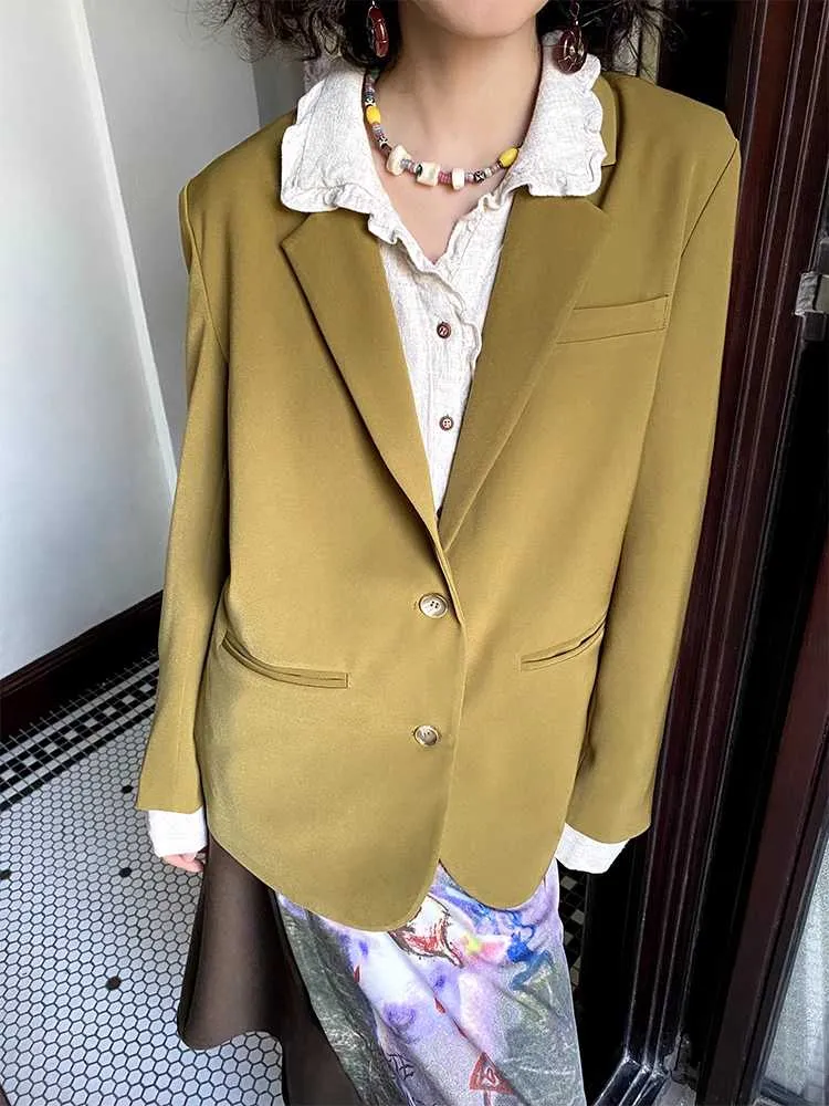 Loose simple suit【s0000009638】