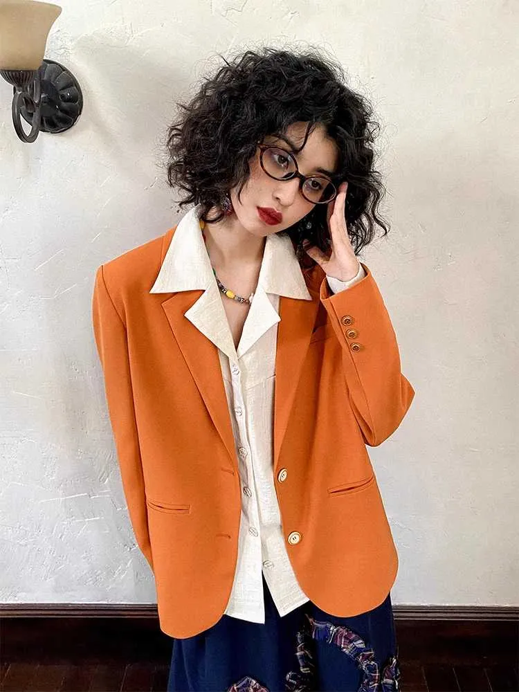 Loose simple suit【s0000009638】