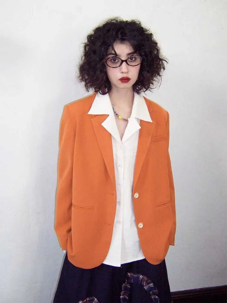 Loose simple suit【s0000009638】