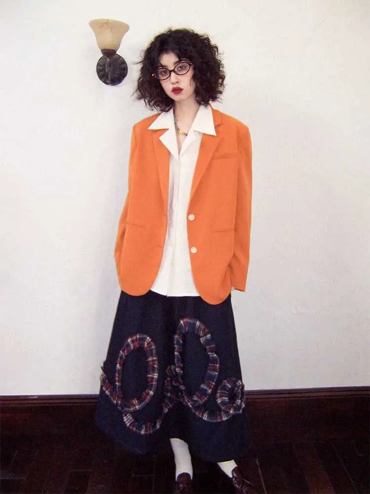Loose simple suit【s0000009638】