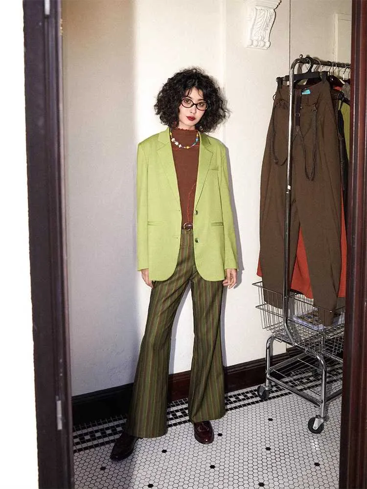 Loose simple suit【s0000009638】