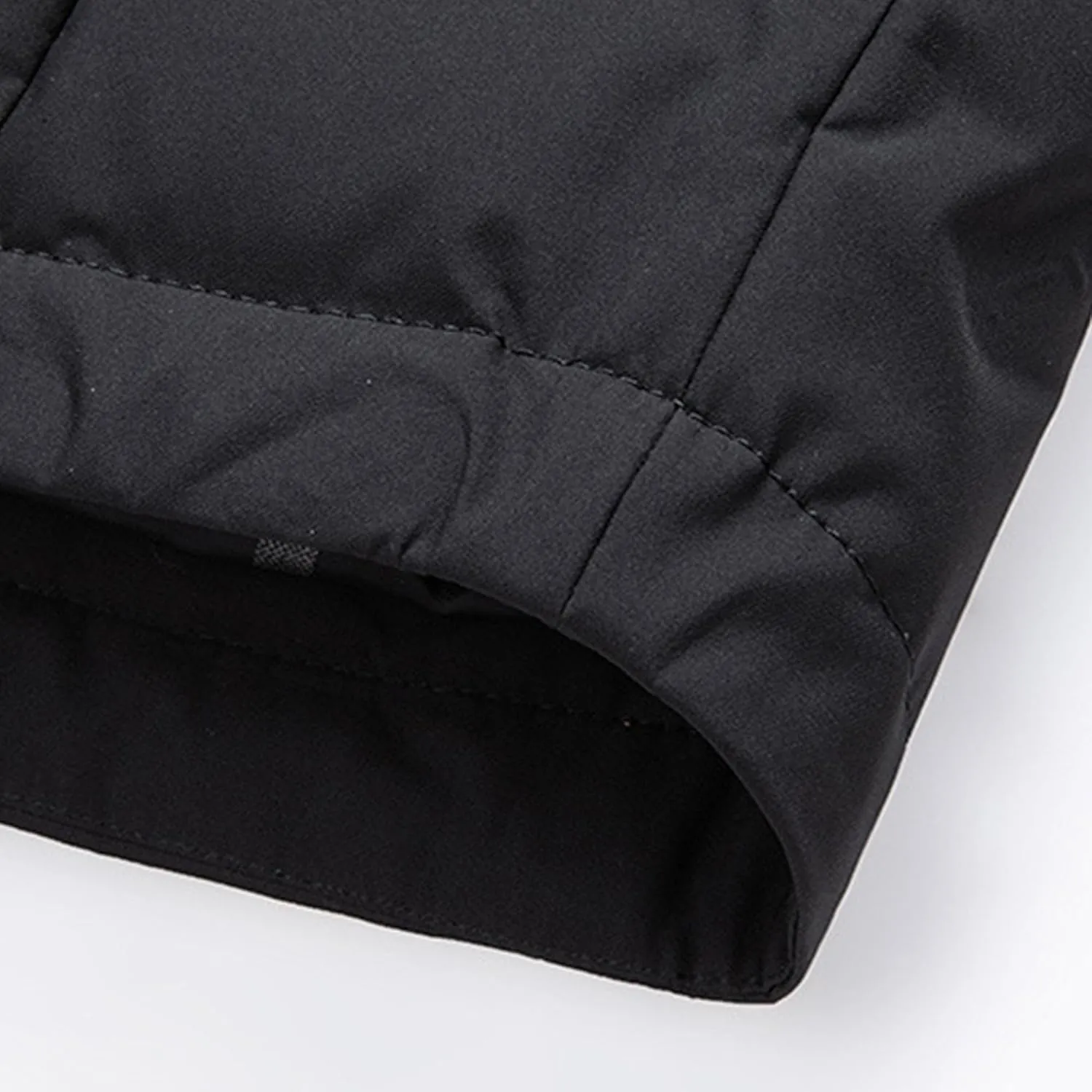 Men's Button Down Business Quilted Jacket Lightweight Windproof Down Padded Jacket Thermal Puffer Bomber Jackets