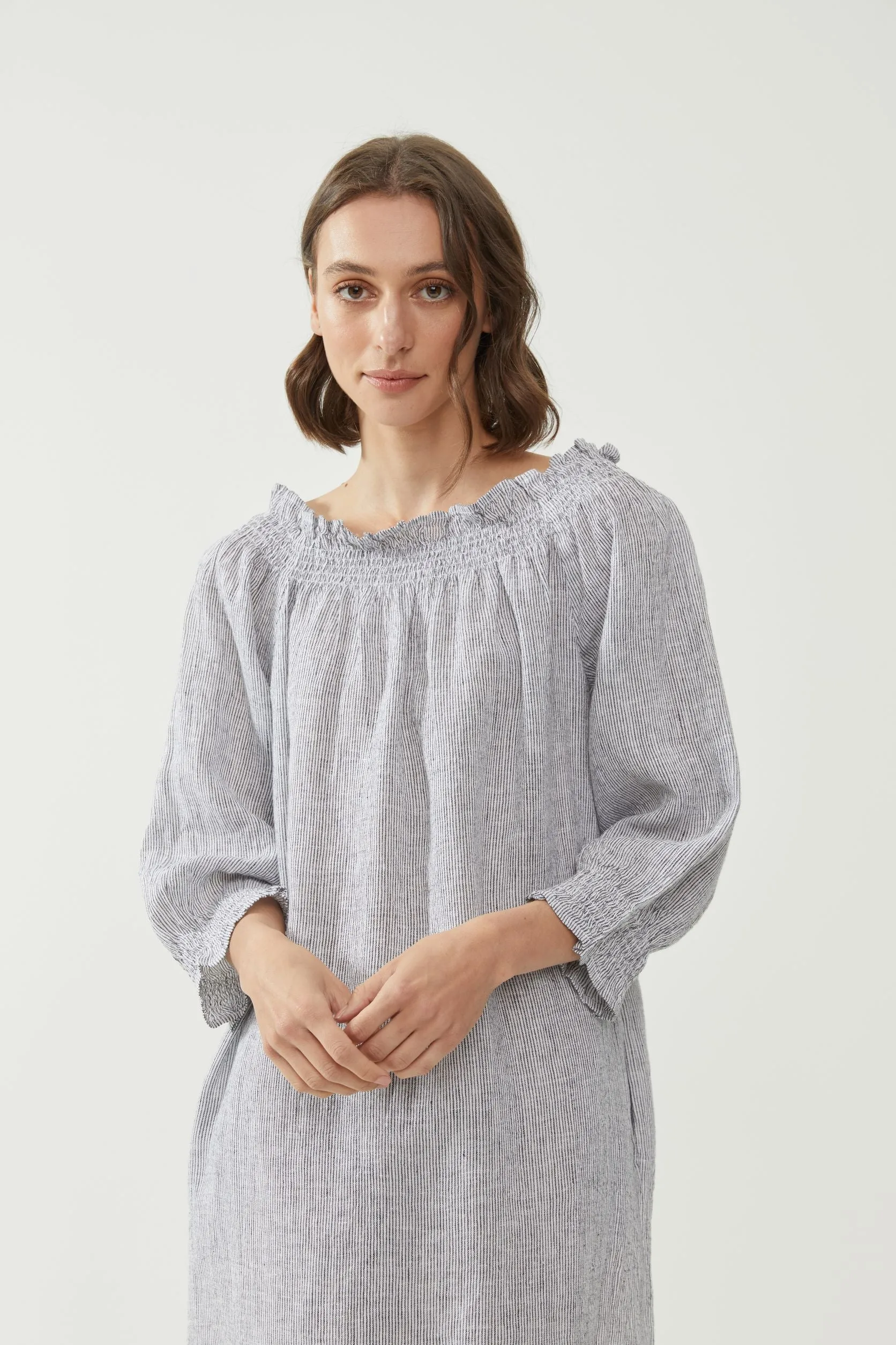 Mia Dress Stripe