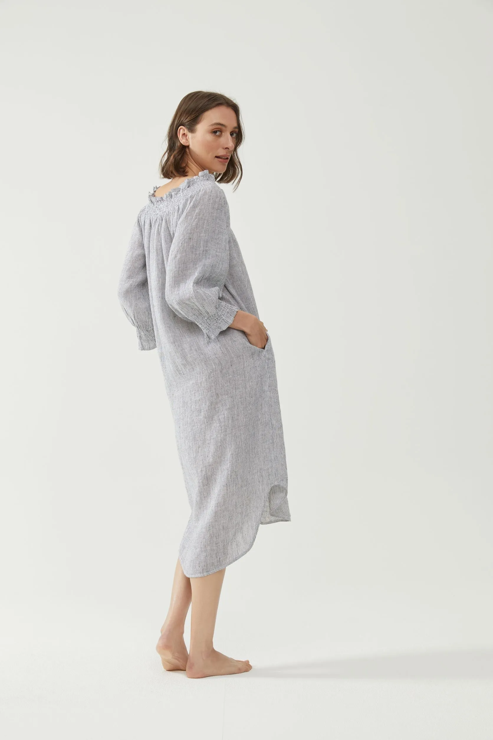 Mia Dress Stripe