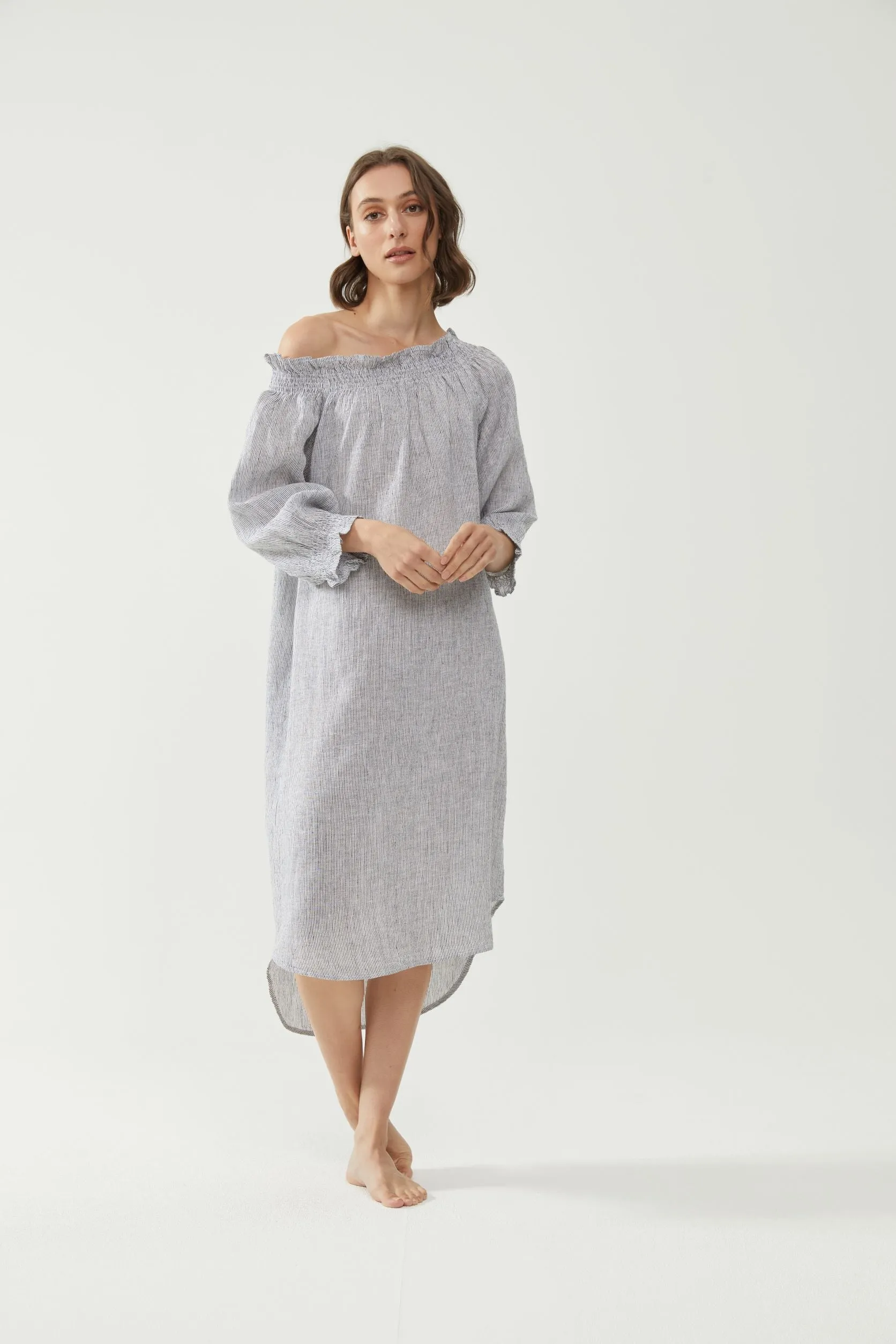 Mia Dress Stripe
