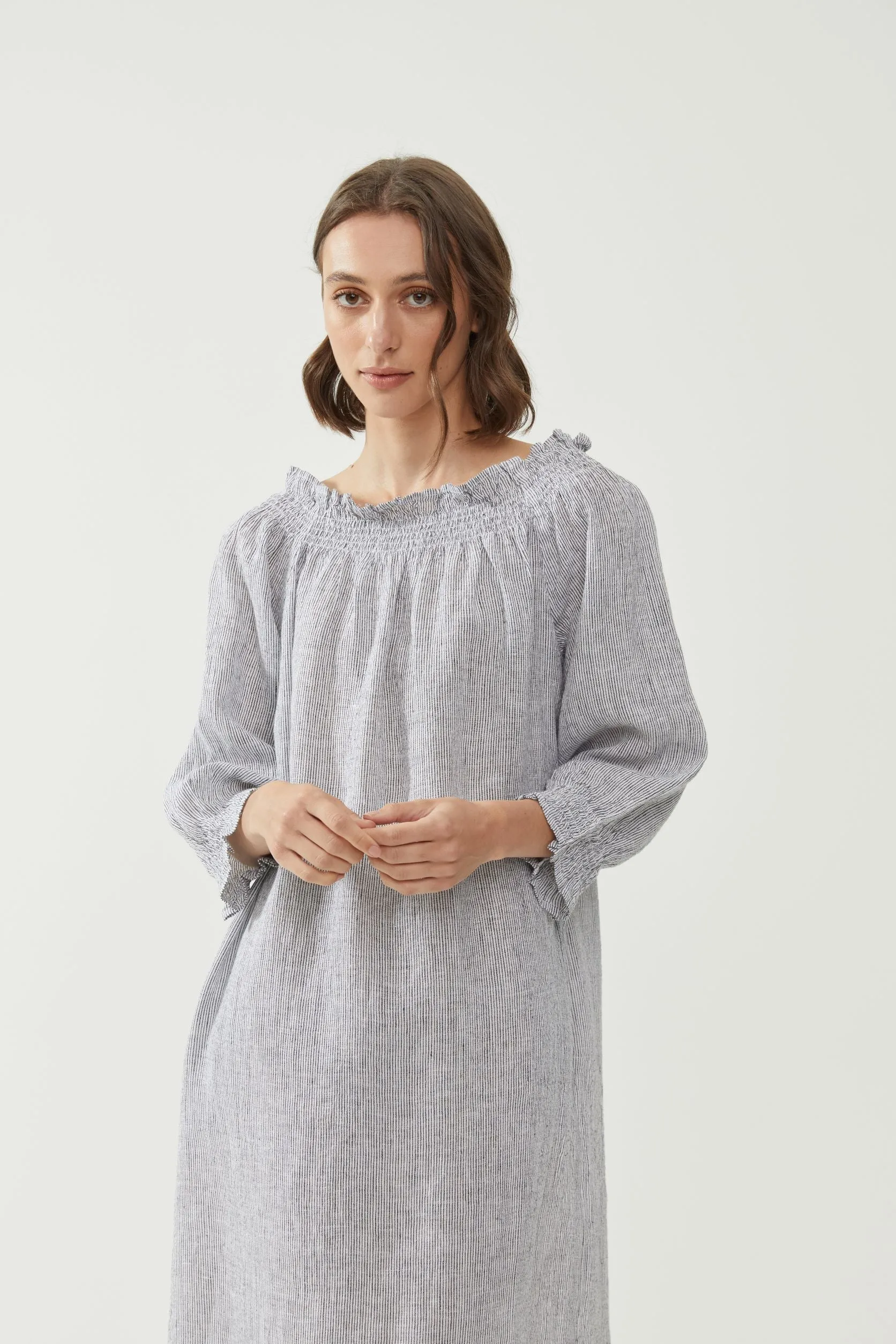 Mia Dress Stripe