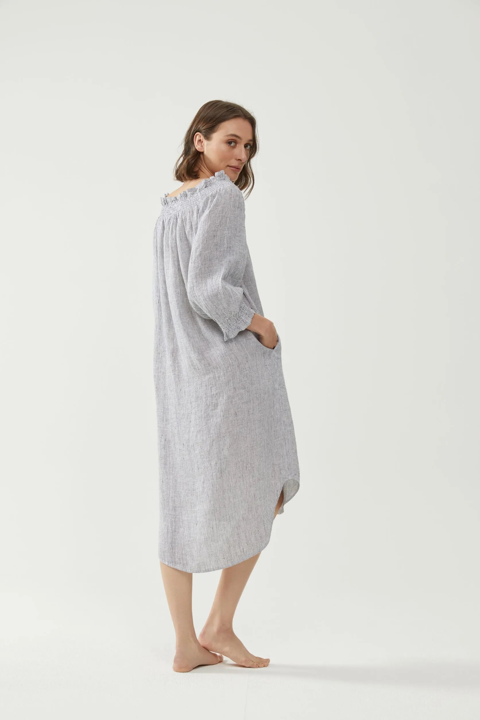 Mia Dress Stripe