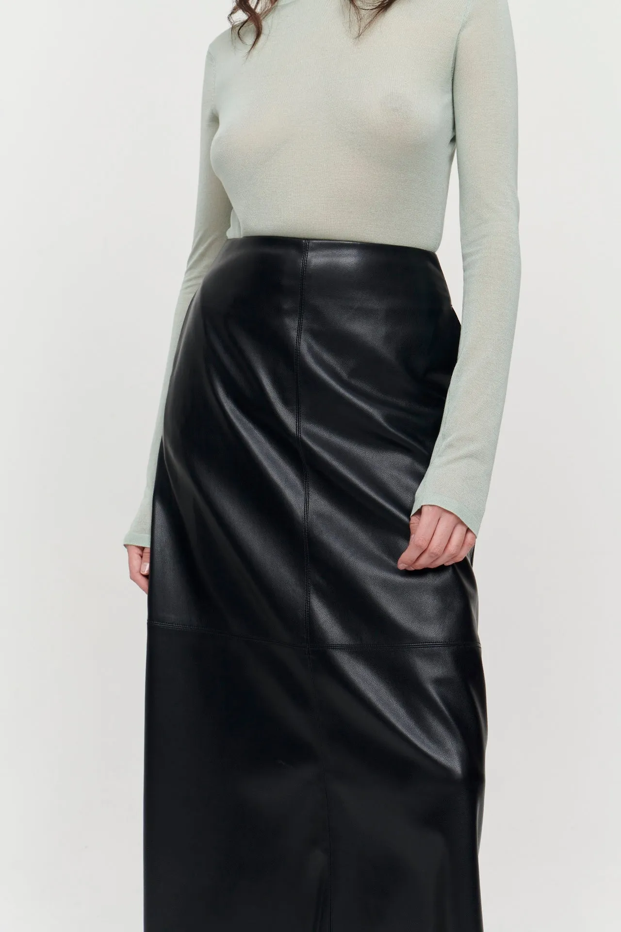 Molly Midi Skirt - Black