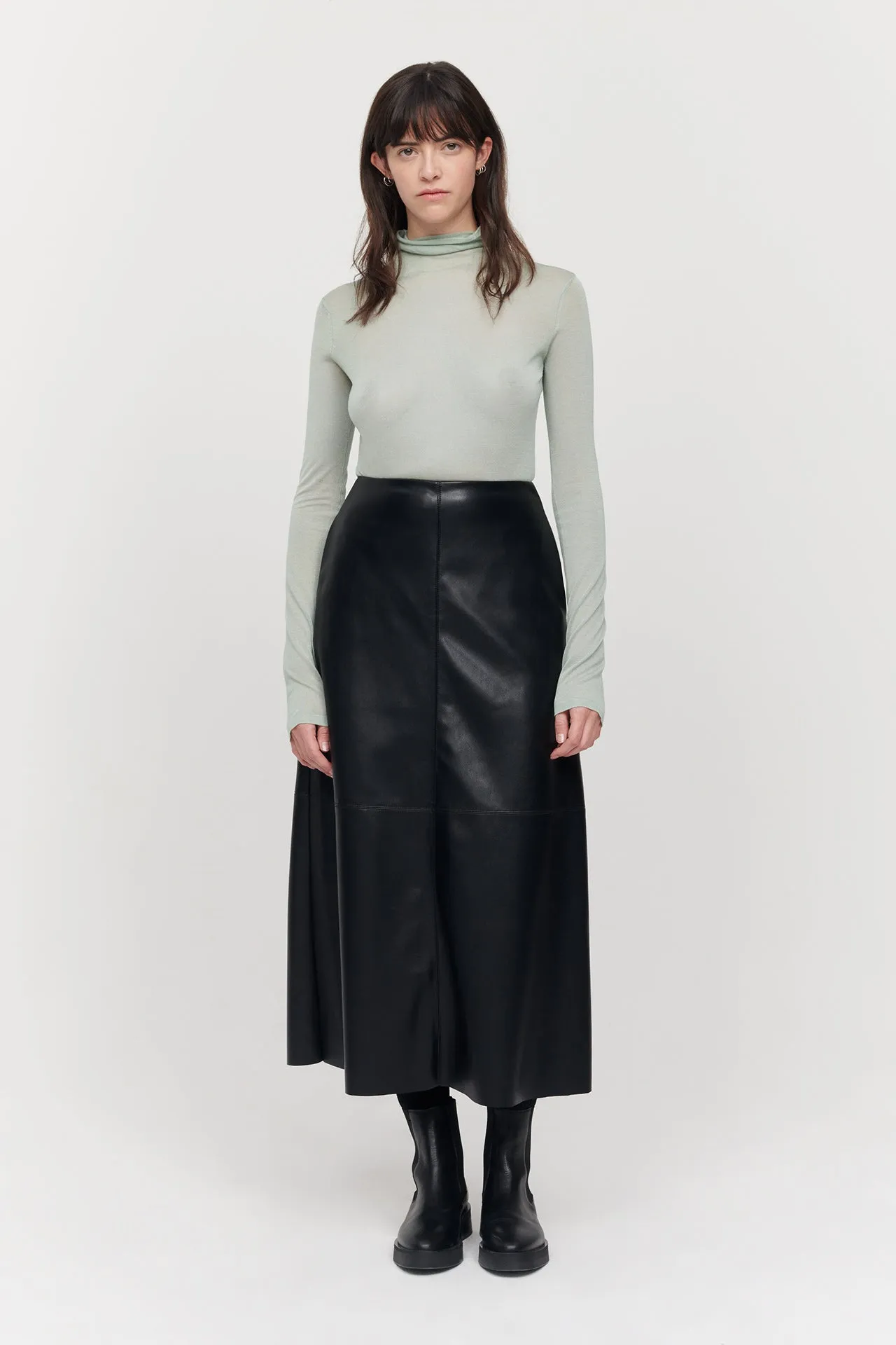 Molly Midi Skirt - Black