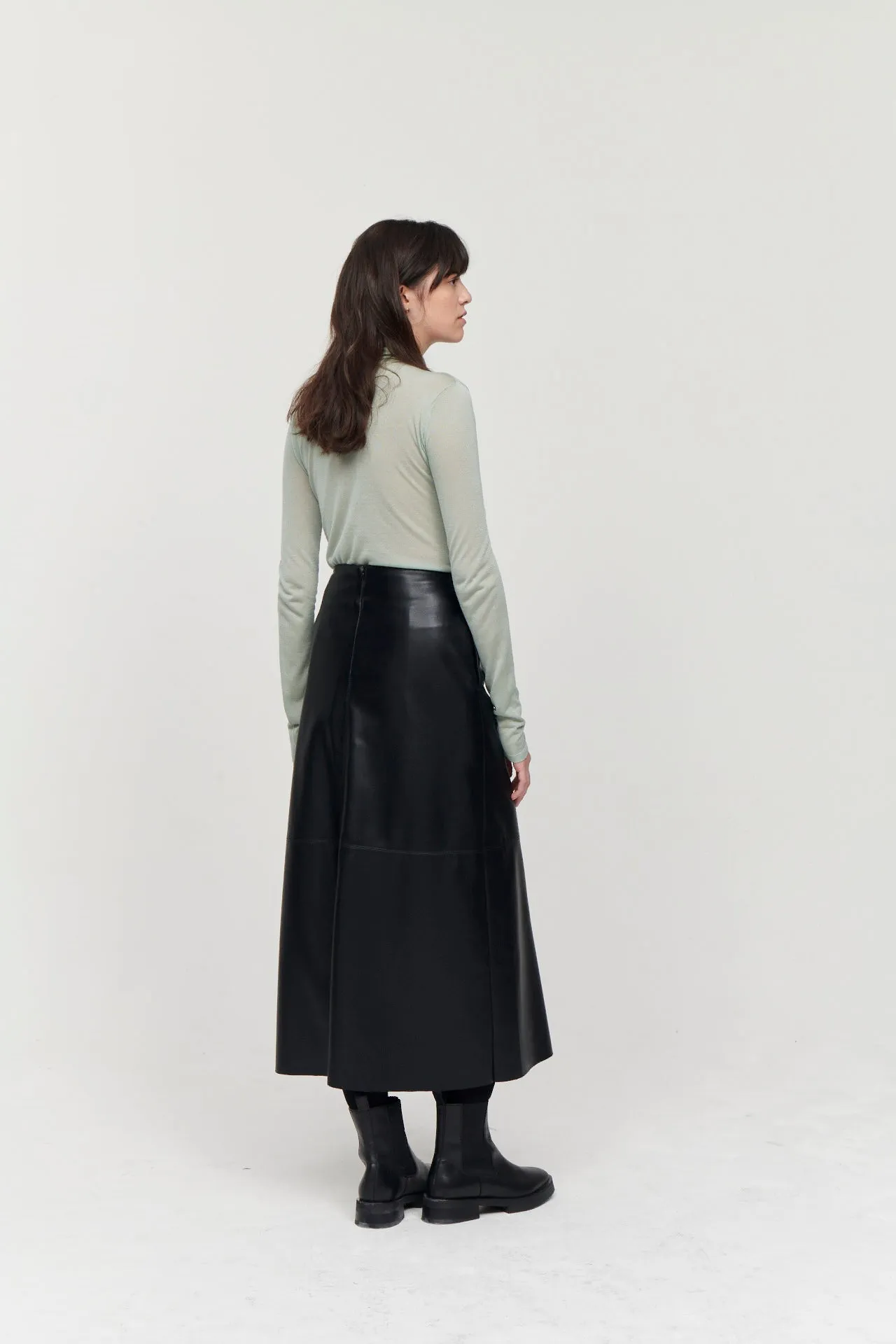Molly Midi Skirt - Black