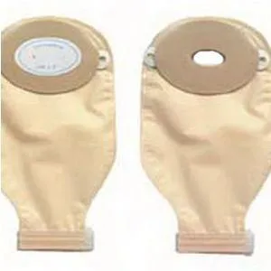 Nu-Flex 1-Piece Adult Drainable Pouch Cut-to-Fit Convex 1-1/2" x 2-3/4" Oval