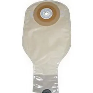 Nu-Flex Drain Pouch Custom Pre-Cut 1" Round Opening With Barrier, Extra Deep Convexity