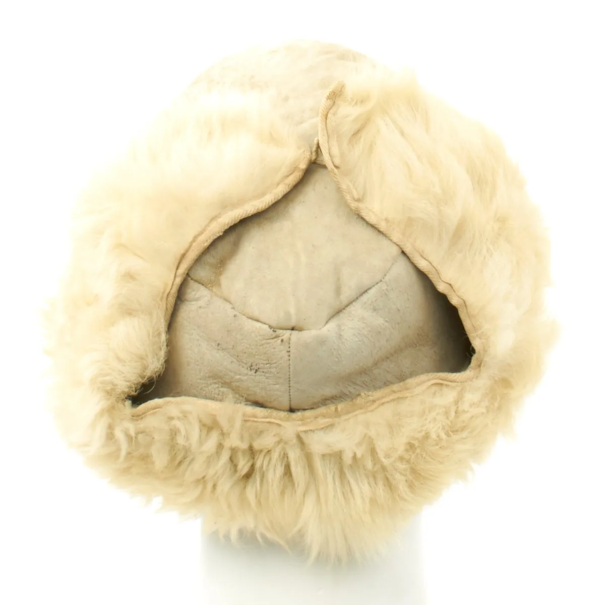 Original German Luftwaffe M43 Winter Field Cap - Dated 1942