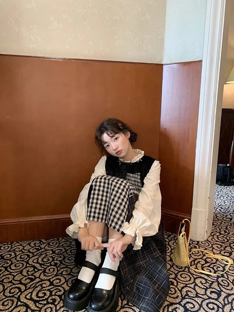 Patchwork undershirt dress【s0000005900】