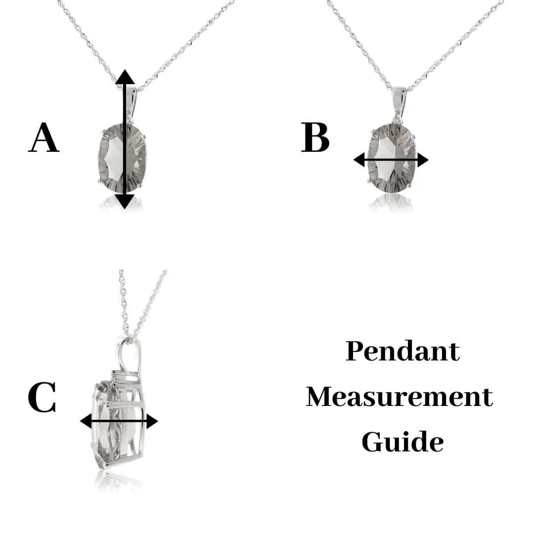 Pave Diamond Goggle Necklace