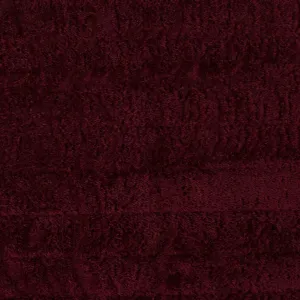 Quilted Poly Bonded To Chenille - OLIVER - 001 - Burgundy