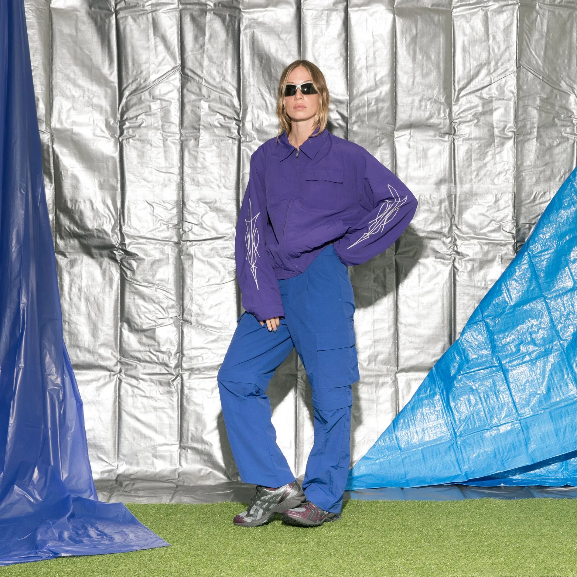 ROYAL PURPLE INDUSTRY CARGO JACKET