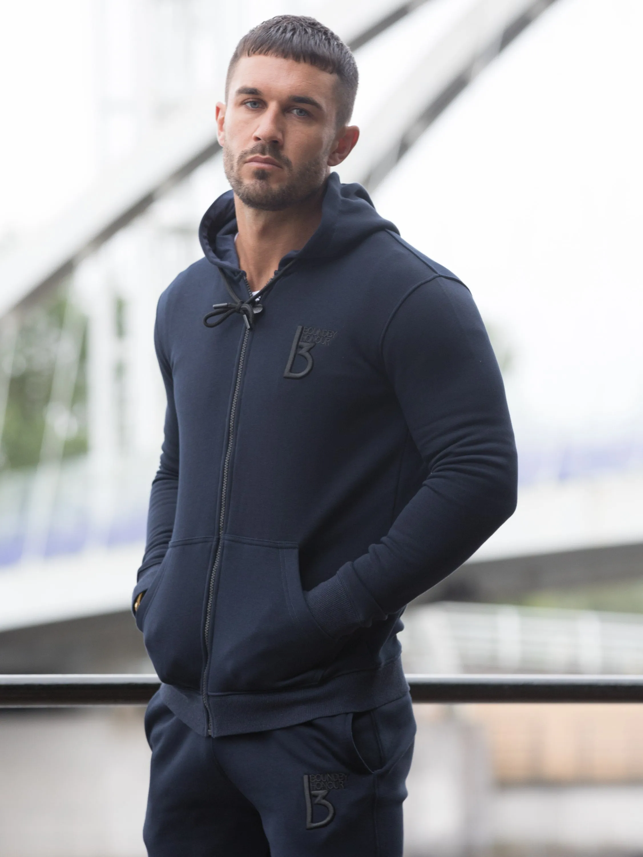 Scale Zipped Tracksuit Hood | Bound By Honour