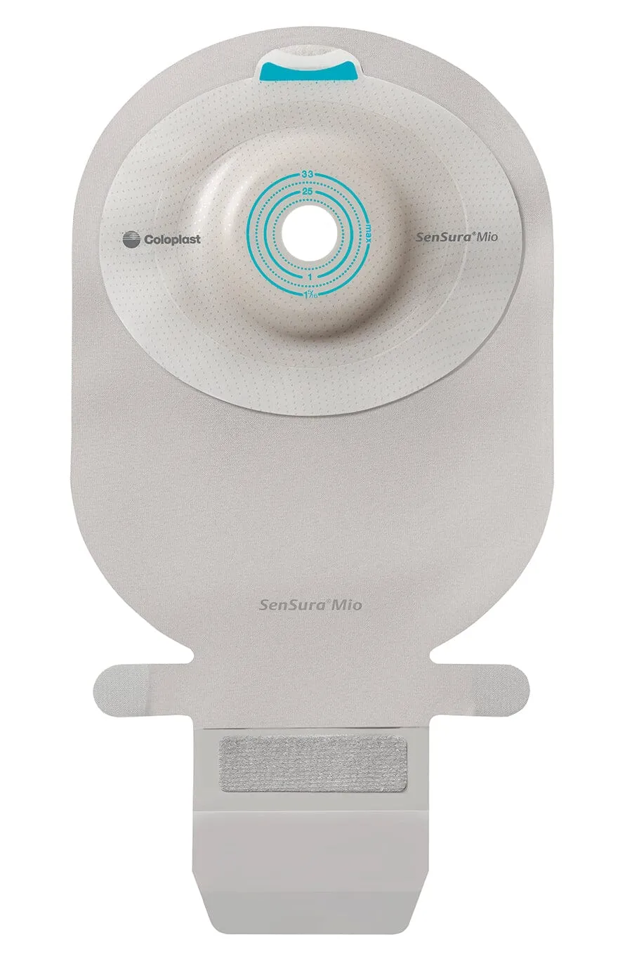 SenSura Mio 1-Piece EasiClose WIDE Outlet, Soft Convex, Maxi, Opaque With Inspection Window, Pre-cut 1-1/8" (28 mm)