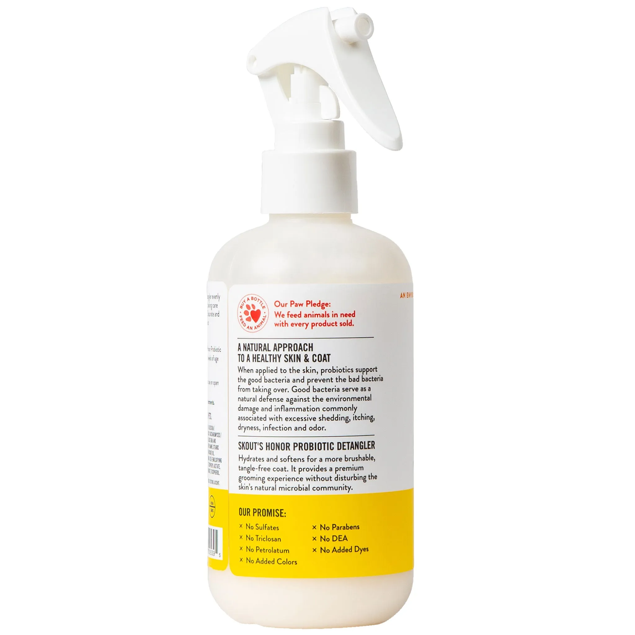 Skout's Honor Detangler Spray Dog Honeysuckle 8 oz