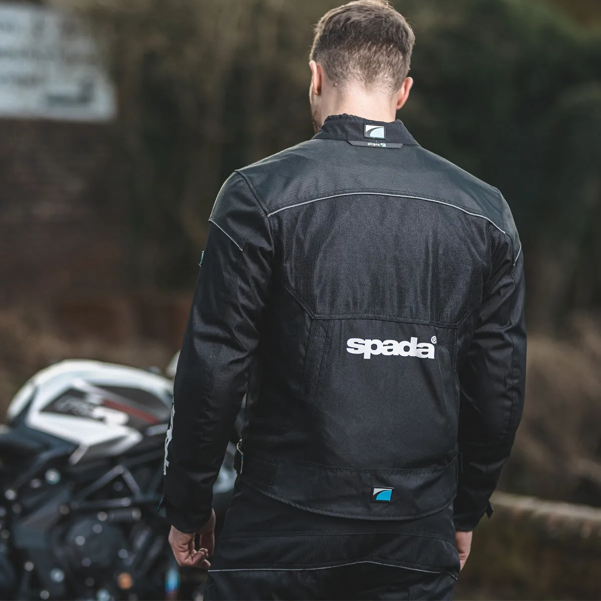 Spada Air Pro Season CE Summer Vented Textile Jacket - Black